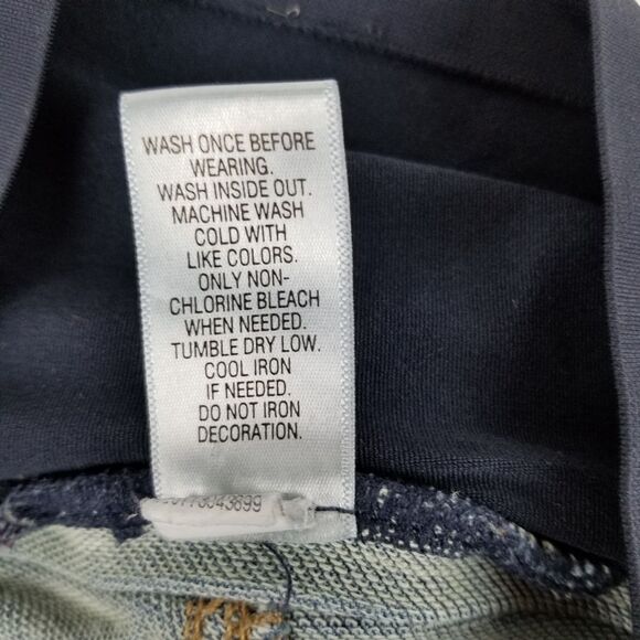 Maternity skinny jeans dark wash size 10 or 12 - Picture 4 of 8